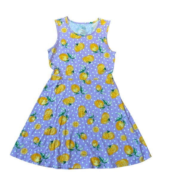 wonder nation Other - Girls‎ Wonder Nation Purple Dress with Lemon Print